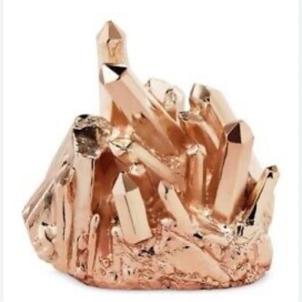 Kendra Scott metal rose gold ring holder